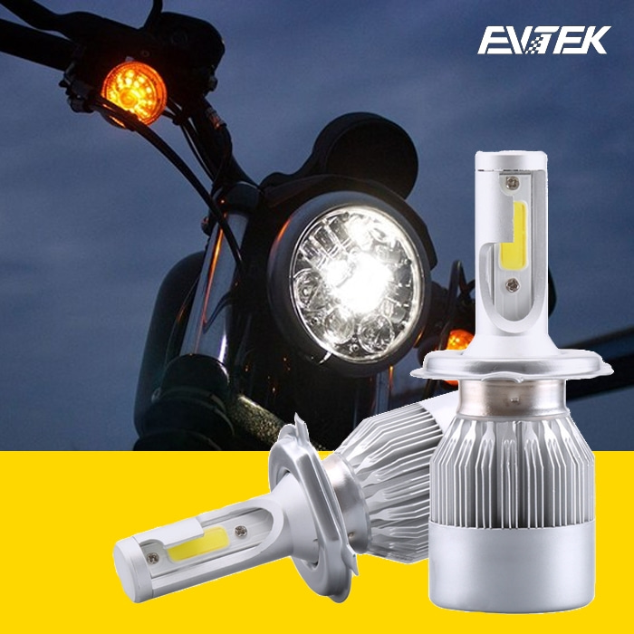 오토모듬 EVTEK 이브이텍 오토바이 프리미엄 헤드라이트 LED전조등