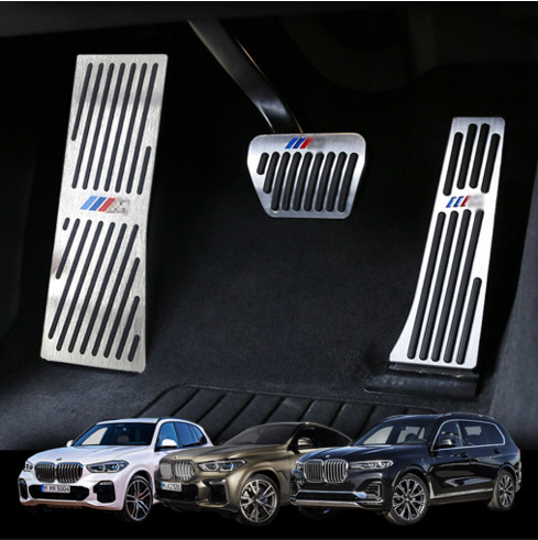 오토모듬 BMW M페달 X5 X6 X7 알루미늄 페달 튜닝 G바디 G05 G06 G07 00727