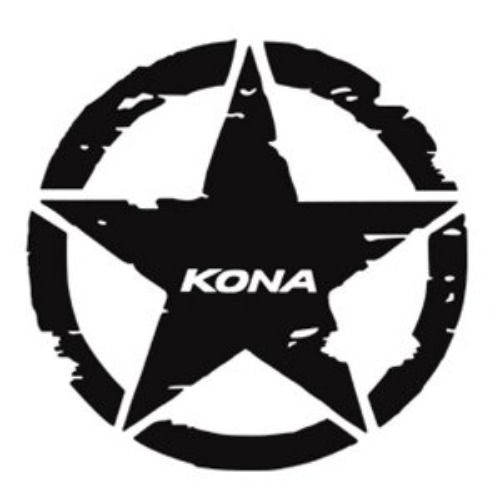 오토모듬 ArtX 코나(KONA) 밀리터리 스타 데칼 스티커 NO.668
