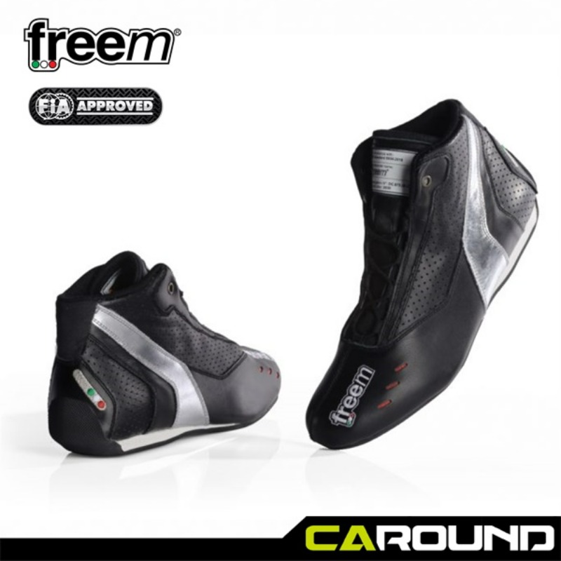 오토모듬 Freem 레이싱 슈즈 S19 - 블랙 (FIA 인증)