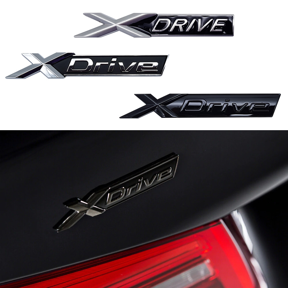 오토모듬 BMW X드라이브 엑스드라이브 신형 엠블럼 스티커