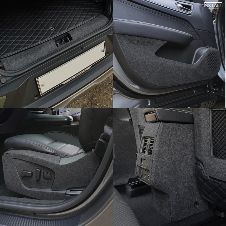오토모듬 르노삼성 XM3 (2020) 스크래치 방지 도어커버 카울사이드 콘솔후면 기어박스하단 시트사이드 안전벨트 트렁크