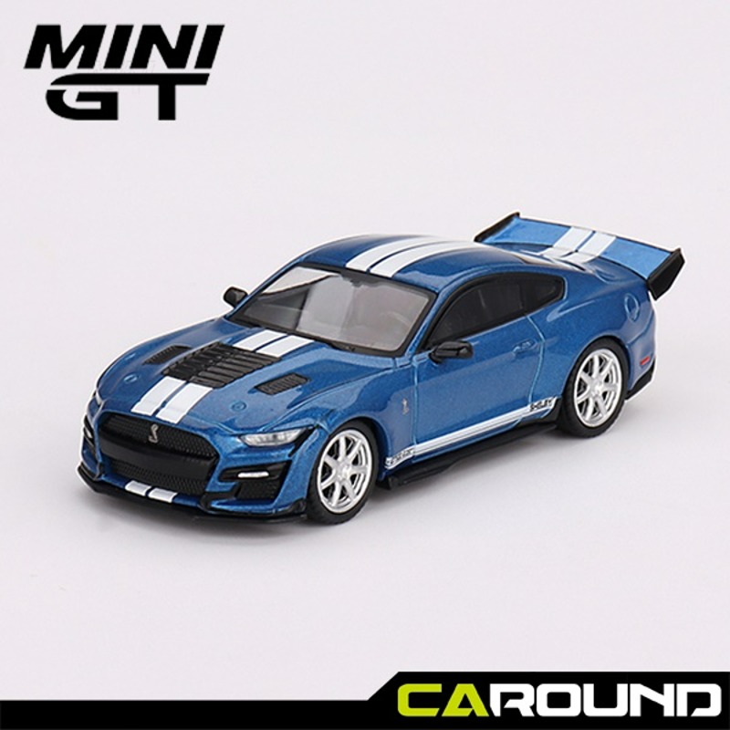 오토모듬 미니지티(568) 1:64 포드 쉘비 GT500 드래곤 스네이크 - 포드 퍼포먼스 블루