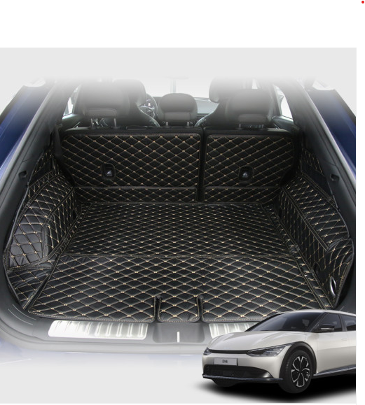 오토모듬 KHAN 기아 EV6 전용 트렁크매트 풀커버 차박매트 기스 스크래치 방지 보호 튜닝 용품