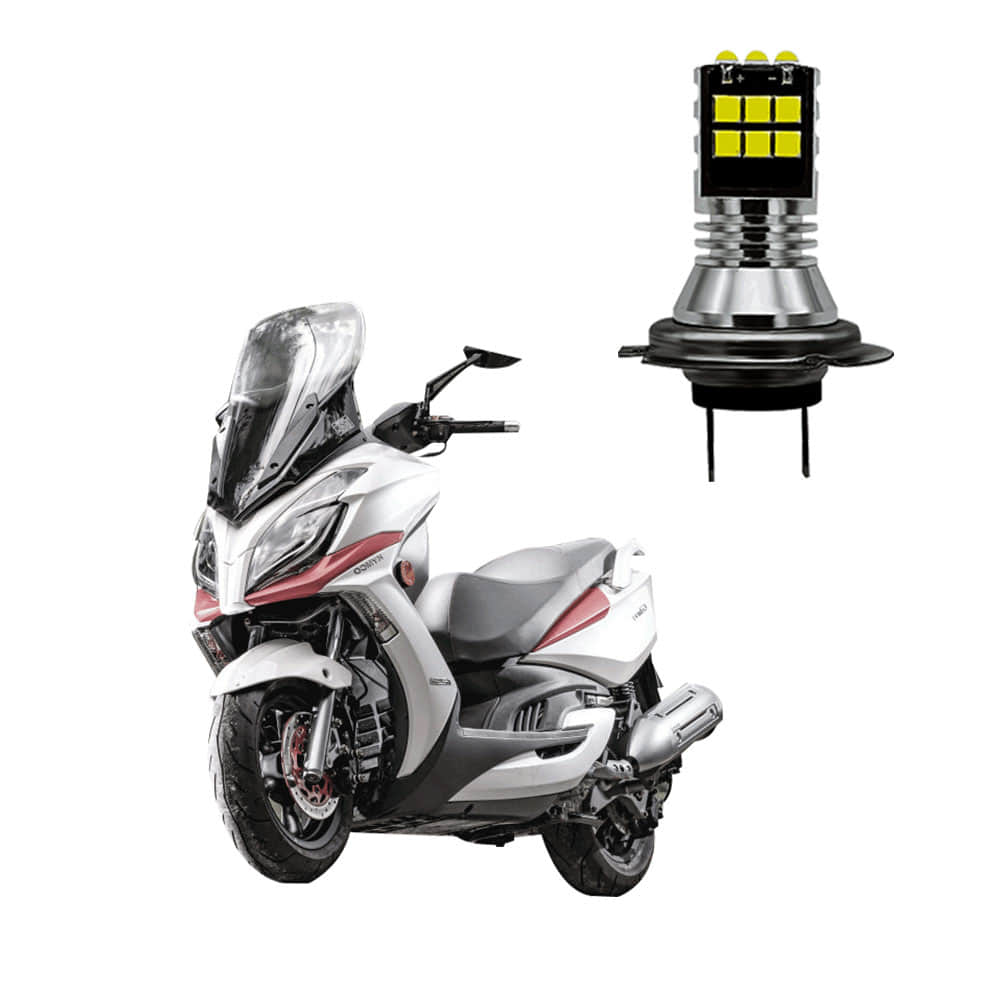 오토모듬 오토바이 킴코 딩크 H7 15 LED전조등 라이트 전구 (개당판매)