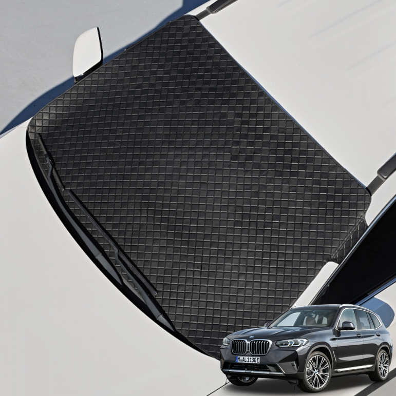 오토모듬 BMW X3 F25 G01 본커버 맞춤형 원터치 양면형 앞유리 사계절 방수 앞창가리개 성에방지커버(풀커버/블랙박스 개방형)
