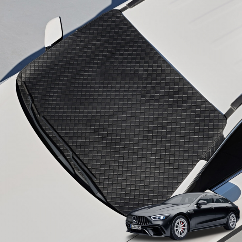오토모듬 벤츠 AMG GT43 4도어 본커버 맞춤형 원터치 양면형 앞유리 사계절 방수 앞창가리개 성에방지커버(풀커버/블랙박스 개방형)
