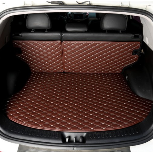 현대 럭셔리 4D 자동차 트렁크매트+2열등받이 차박매트 카고라이너 업그레이드 퀼팅