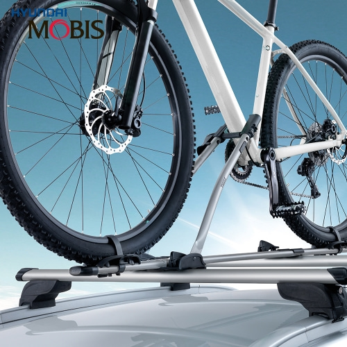 현대모비스 자전거 캐리어/잠금장치및 스트랩적용/편리한장착 오토캠핑