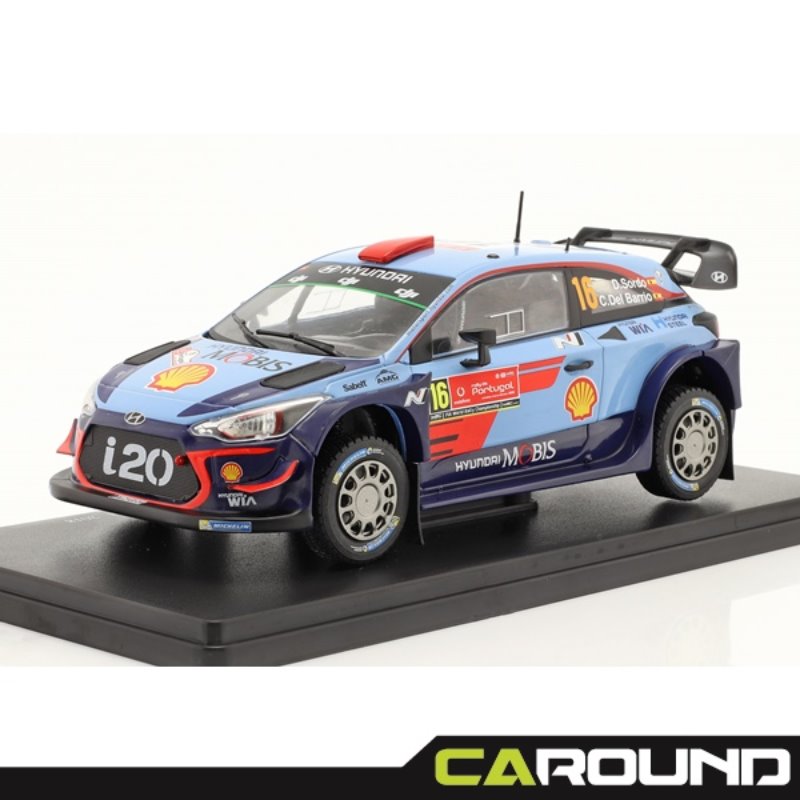 오토모듬 Hachette 1:24 현대 i20 쿠페 WRC No.16 포르투칼 랠리 2018 4위 - 다니 소르도