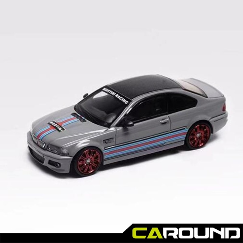 오토모듬 Stance Hunters 1:64 BMW M3 (E46) - 그레이 (마티니 리버리)