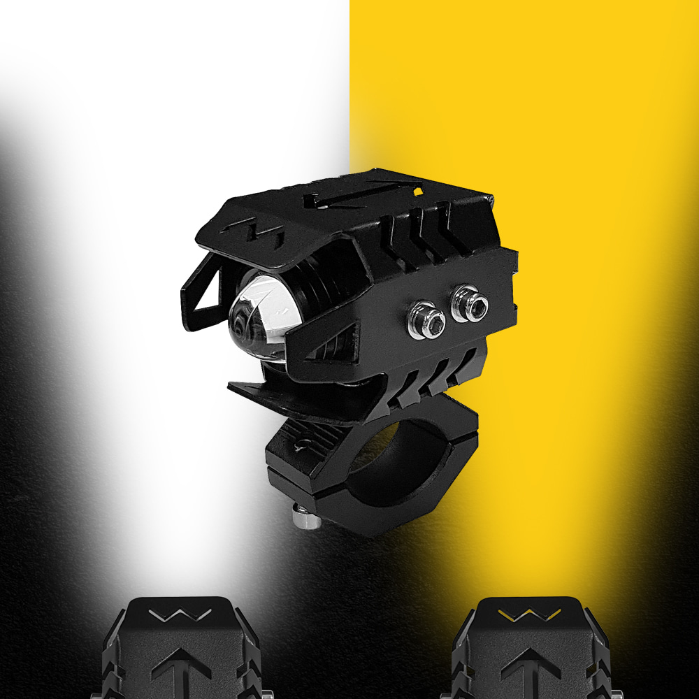 오토모듬 오토빔 오토바이 퓨처아이즈 30W LED안개등 흰색 노랑 보조등
