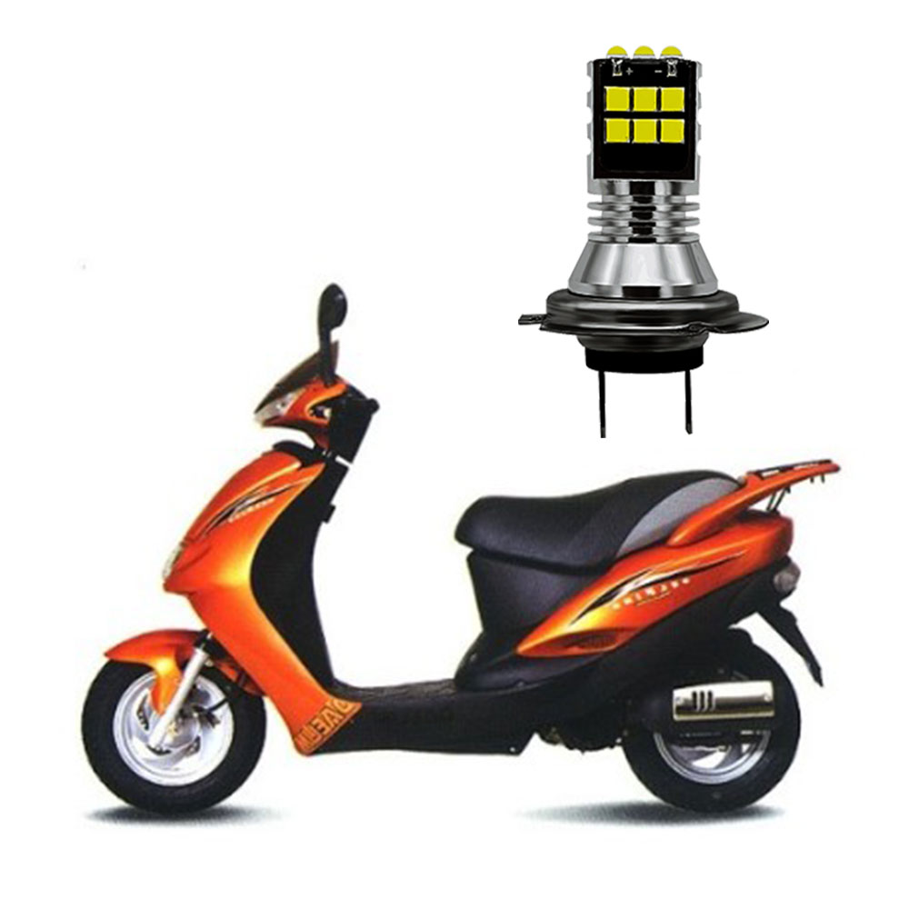 오토모듬 오토바이 대림 델피노 H7 15 LED전조등 라이트 전구 (개당판매)