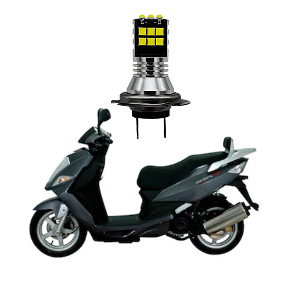 오토모듬 오토바이 대림 네오포르테 H7 15 LED전조등 라이트 전구 (개당판매)