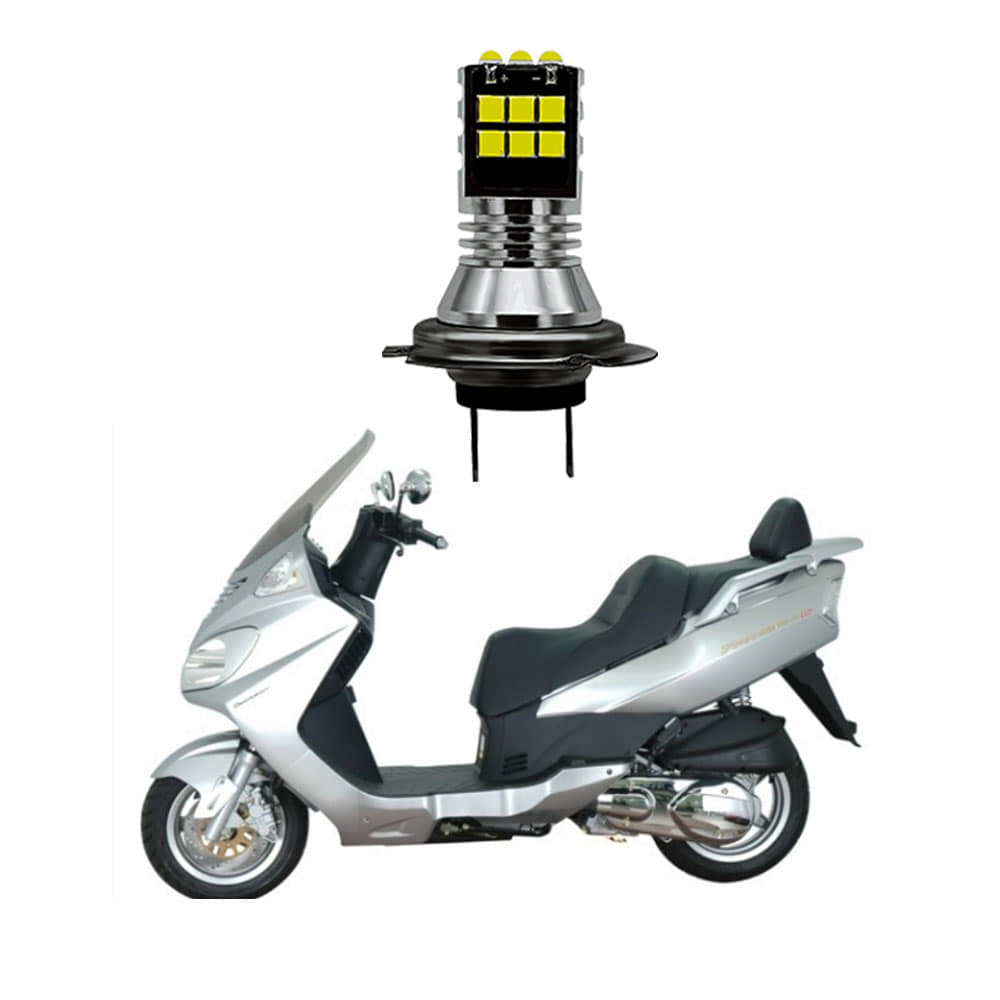 오토모듬 오토바이 대림 프라윙 H7 15 LED전조등 라이트 전구 (개당판매)