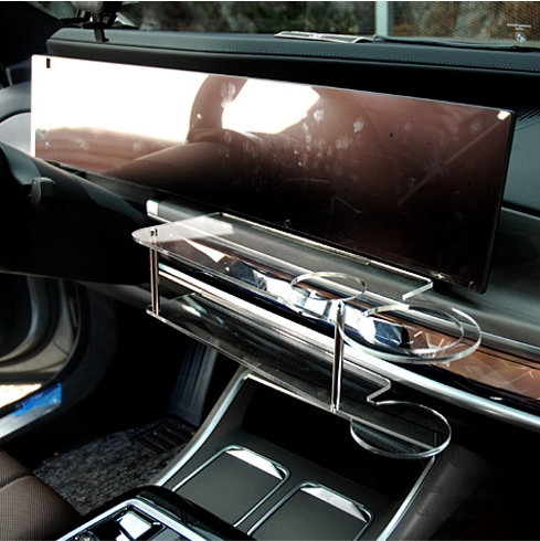 오토모듬 ArtX BMW 뉴 7시리즈 2023~ 2단 무중력테이블 차량용 식탁 자동차 선반 트레이 핸드폰 스마트폰 거치대 컵홀더 수납용품