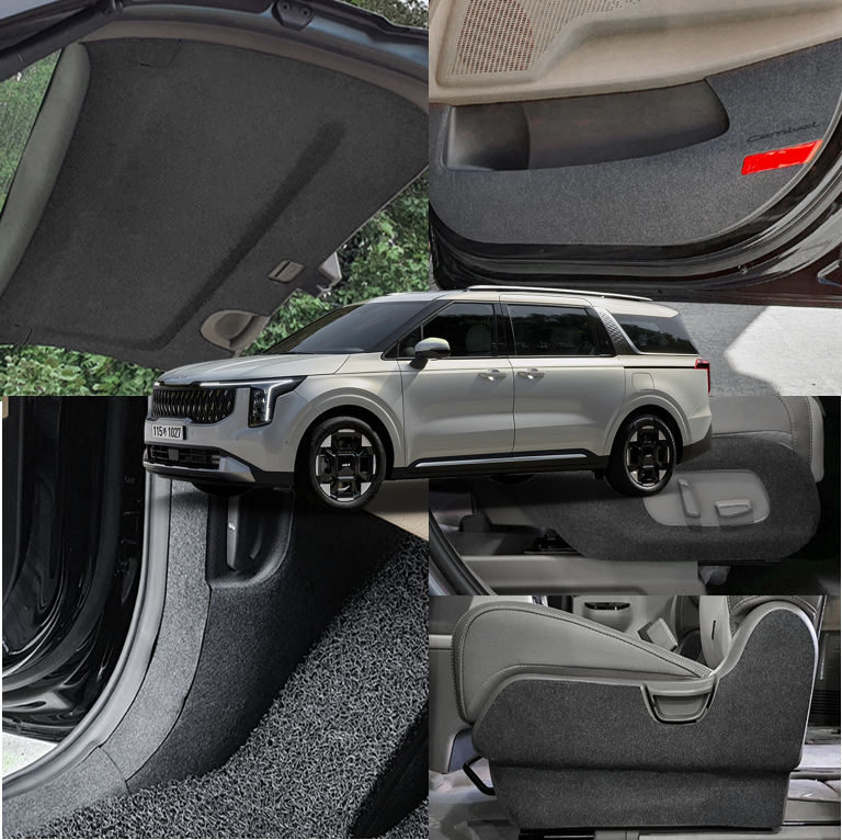 오토모듬 기아 2024 더 뉴카니발 4세대 KA4 (페이스리프트 가솔린/디젤) 스크래치 방지 도어커버 트렁크 사이드커버 글러브박스 트렁크범퍼 안전벨트 대쉬보드커버