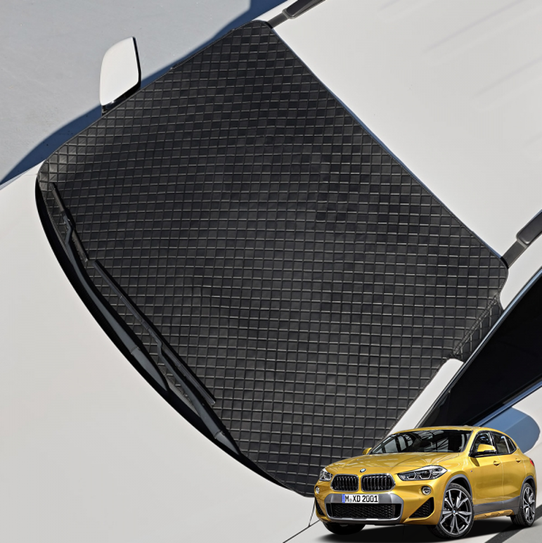 오토모듬 BMW X2 F39 본커버 맞춤형 원터치 양면형 앞유리 사계절 방수 앞창가리개 성에방지커버(풀커버/블랙박스 개방형)
