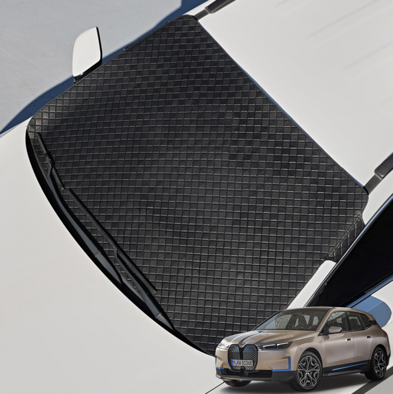 오토모듬 BMW IX I20 본커버 맞춤형 원터치 양면형 앞유리 사계절 방수 앞창가리개 성에방지커버(풀커버/블랙박스 개방형)