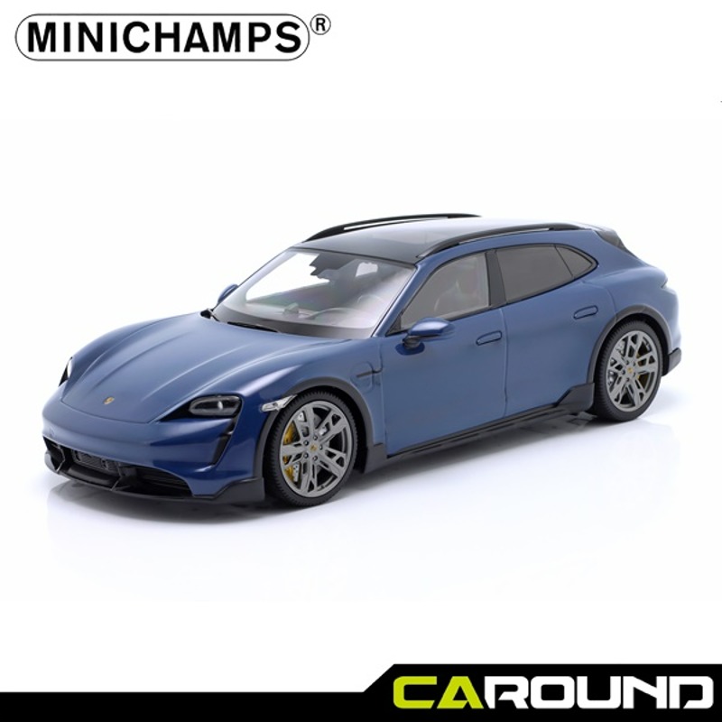 오토모듬 미니챔프 1:18 포르쉐 타이칸 크로스 투리스모 터보 S 2021 - 블루 메탈릭 (155069301)
