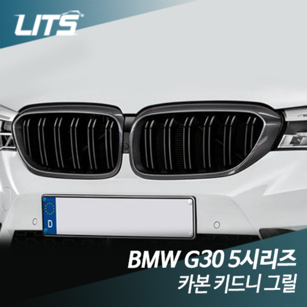 BMW G30 5시리즈 전용 카본 키드니그릴