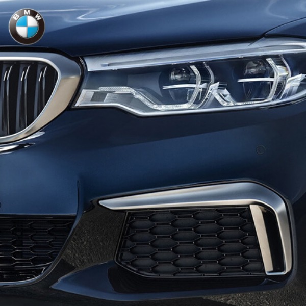 BMW 순정 부품 G30 5시리즈 안개등 라인 세륨그레이 세트