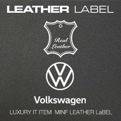미니에프 MFLL04 - VOLKSWAGEN Leather LaBeL / 가죽 주차번호판