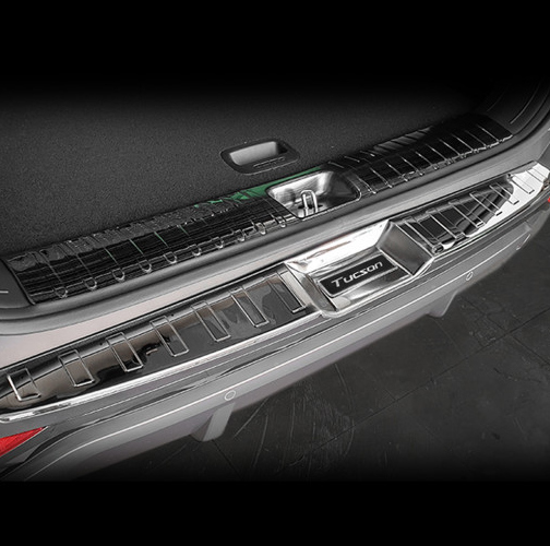 오토모듬 투싼NX4 트렁크 엔트리가드 스테인레스 크롬 몰딩 튜닝 자동차용품
