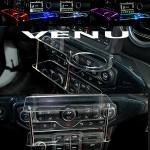 오토모듬 ArtX 베뉴(VENU) 미니 2단 차량용 무중력테이블 컵홀더 스마트폰 핸드폰 거치대