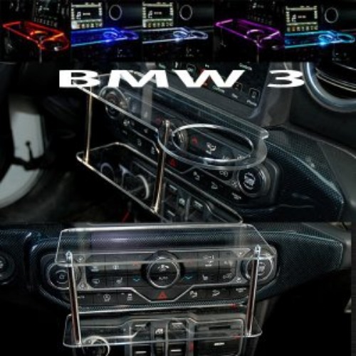 오토모듬 ArtX BMW 3시리즈 2010~ 미니 2단 차량용 무중력테이블 컵홀더 스마트폰 핸드폰 거치대