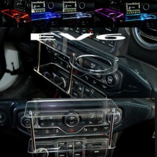 오토모듬 ArtX EV6 미니 2단 차량용 무중력테이블 컵홀더 스마트폰 핸드폰 거치대