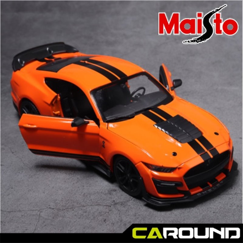 오토모듬 마이스토 1:24 포드 머스탱 쉘비 GT500 - 오렌지