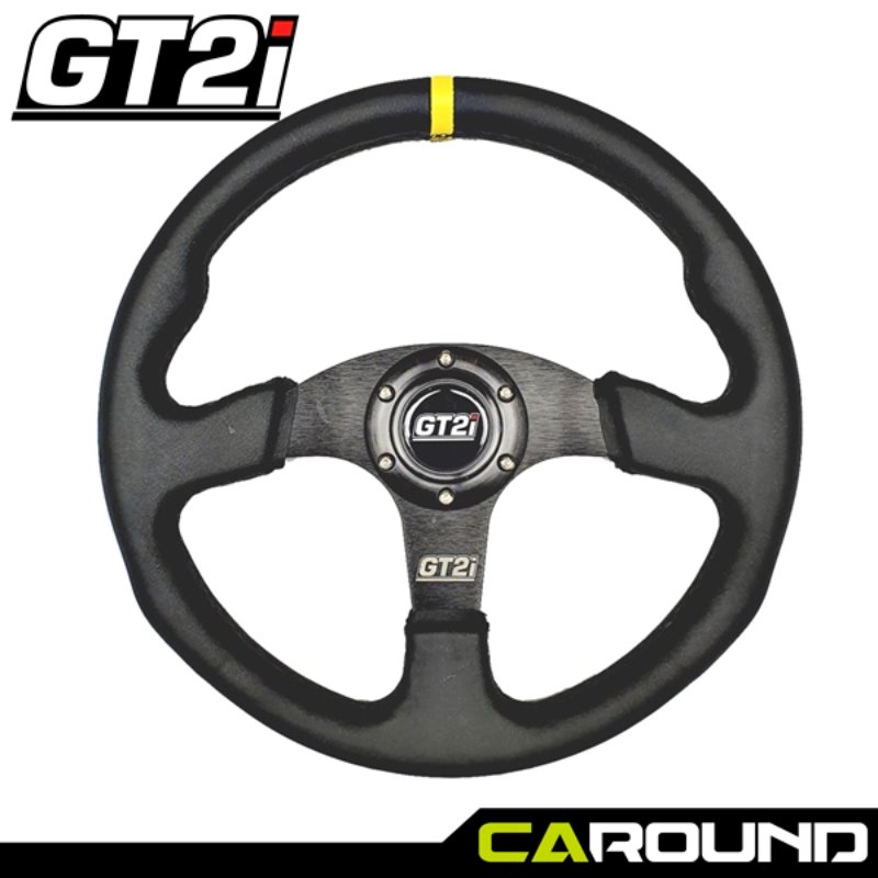 오토모듬 GT2i RACE 플랫 가죽 스티어링 핸들 (스티어링 휠)