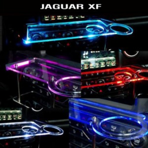 오토모듬 ArtX 재규어 XF (2016년 이전) USB 5V LED 2단 차량용 무중력테이블 컵홀더 식탁 자동차 선반 핸드폰 거치대 수납용품