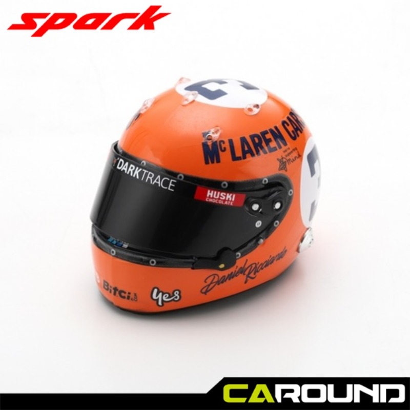 오토모듬 스파크 1:5 맥라렌 F1 2021 다니엘 리카르도 헬멧 모델 -모나코 그랑프리