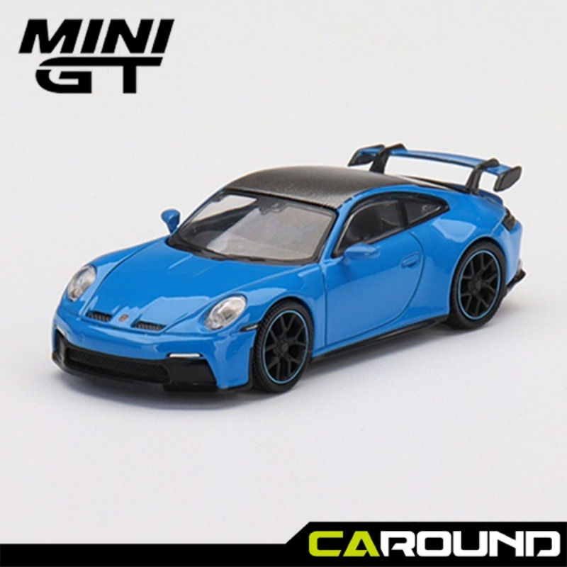 오토모듬 미니지티(381) 1:64 포르쉐 911 (992) GT3 - 샤크 블루