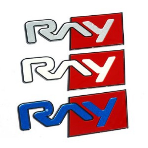 오토모듬 ArtX 레이(RAY) 포인트 엠블렘(트렁크 휀다 본넷 엠블럼)
