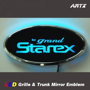 오토모듬 ArtX 그랜드스타렉스 순정교체형 LED 미러 엠블럼 NO.92(그릴/트렁크엠블렘)
