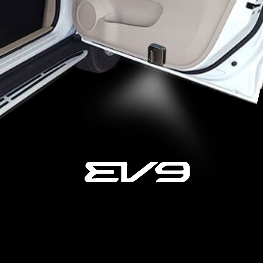 오토모듬 기아 EV9 센서부착형 LED도어라이트 / 2개1세트 (AAA 6개 건전지포함)