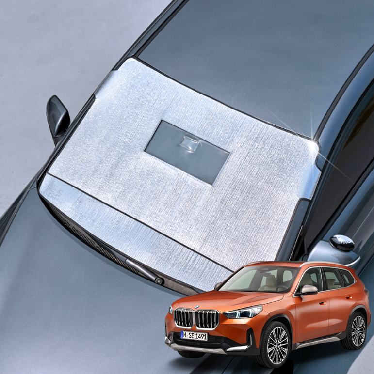 오토모듬 BMW X1 E84 F48 원터치 완전방수 사계절 앞유리 양면 와이퍼 보호 앞창가리개 자외선차단 햇빛가리개 성에방지