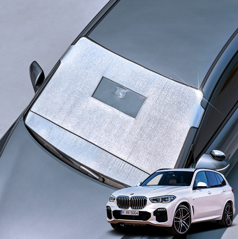 오토모듬 BMW X5 E70 F15 G05 원터치 완전방수 사계절 앞유리 양면 와이퍼 보호 앞창가리개 자외선차단 햇빛가리개 성에방지