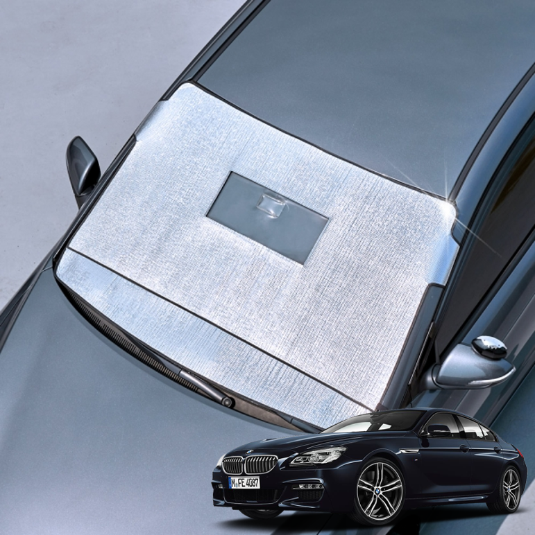 오토모듬 BMW 6시리즈 쿠페 그란쿠페 E63 F06 F12 원터치 완전방수 사계절 앞유리 양면 와이퍼 보호 앞창가리개 자외선차단 햇빛가리개 성에방지