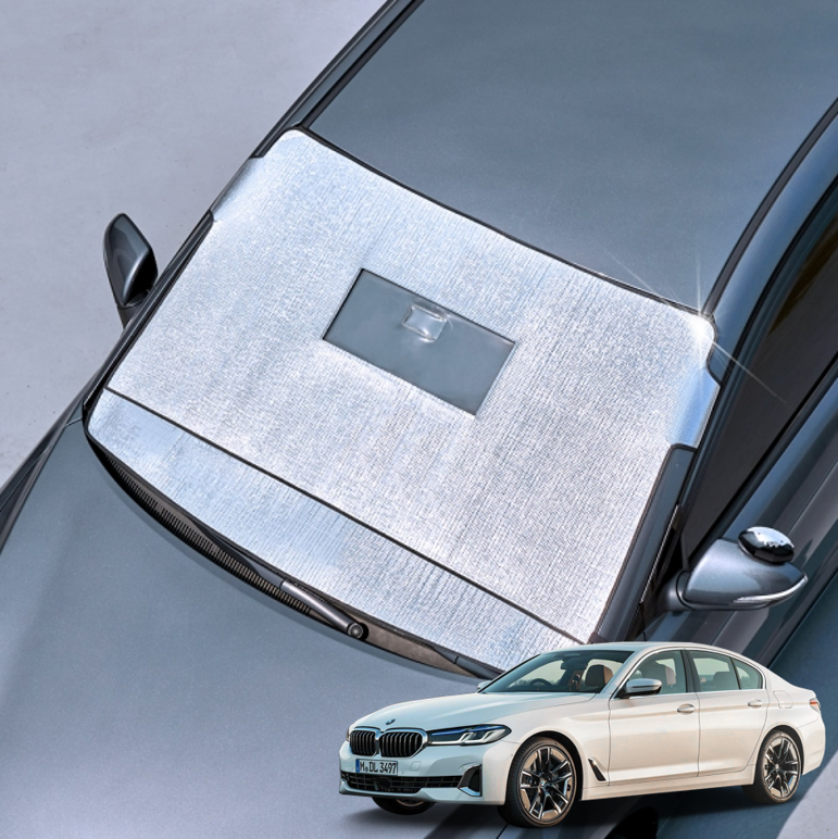 오토모듬 BMW 5시리즈 E60 F10 G30 원터치 완전방수 사계절 앞유리 양면 와이퍼 보호 앞창가리개 자외선차단 햇빛가리개 성에방지