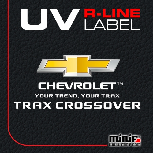 오토모듬 미니에프  MFUL48 - TREX CROSSOVER R-LINE 트랙스 크로스오버 주차알림판 전화번호판 메탈 주차번호판